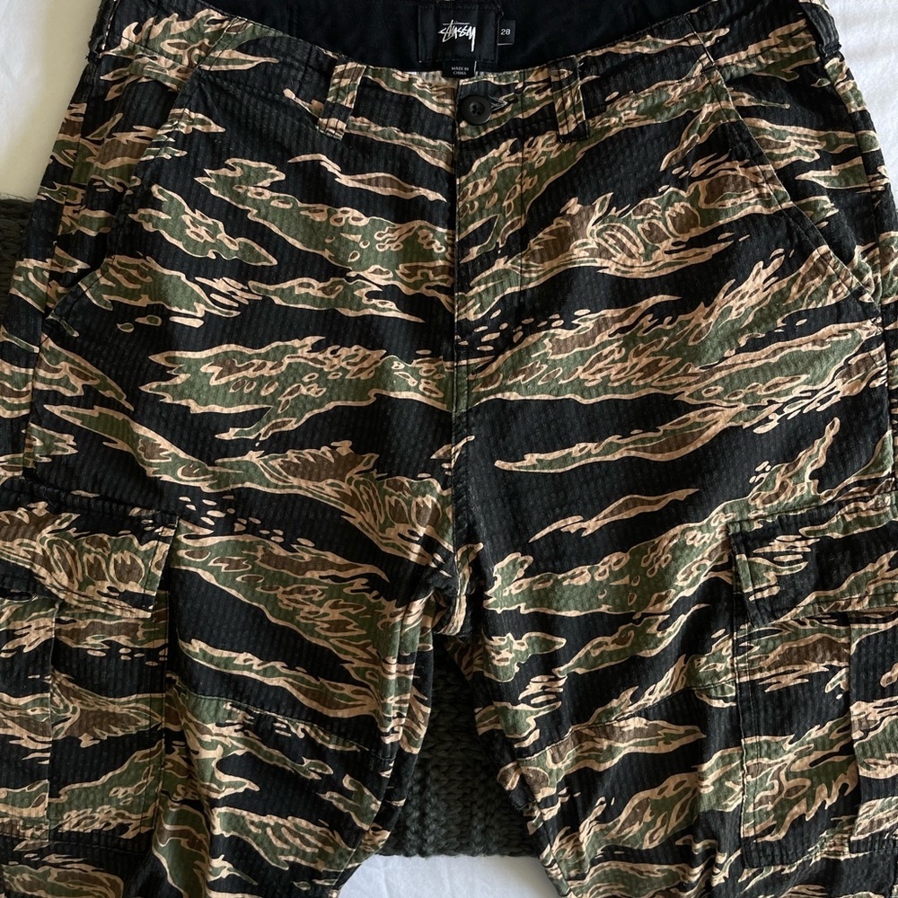 Stussy Camouflage Cargo Pants